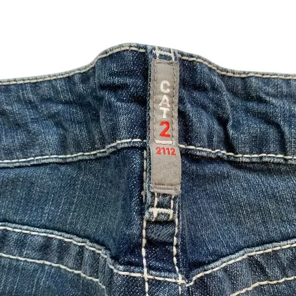 Ariat FR Mid Rise Bootcut Entwined Jeans, size 32 - Picture 10 of 12